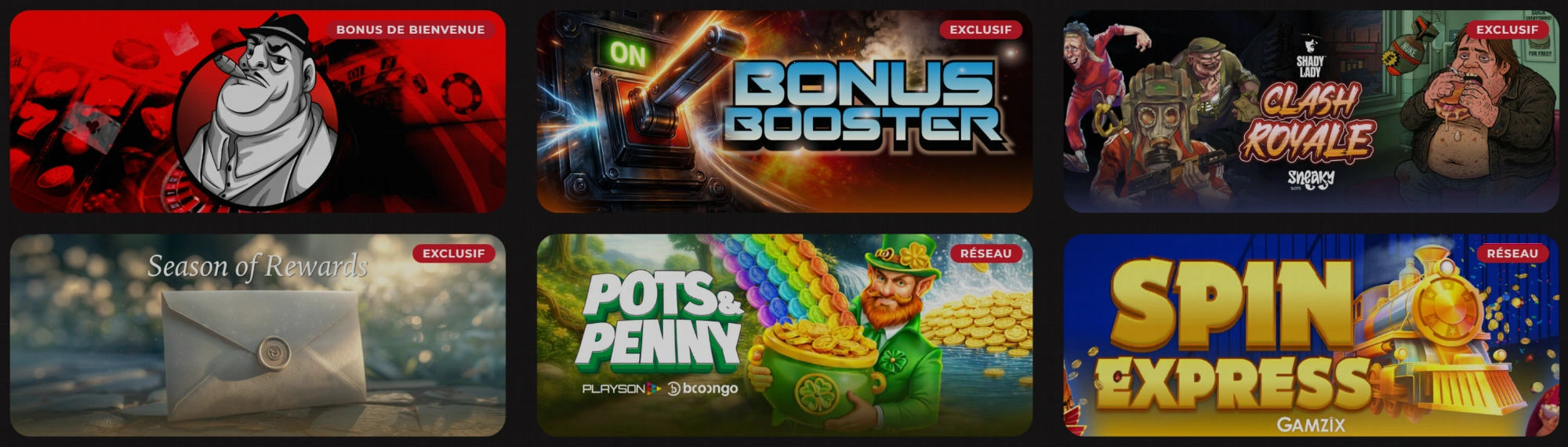 Promotions et bonus de bienvenue FatBoss Casino